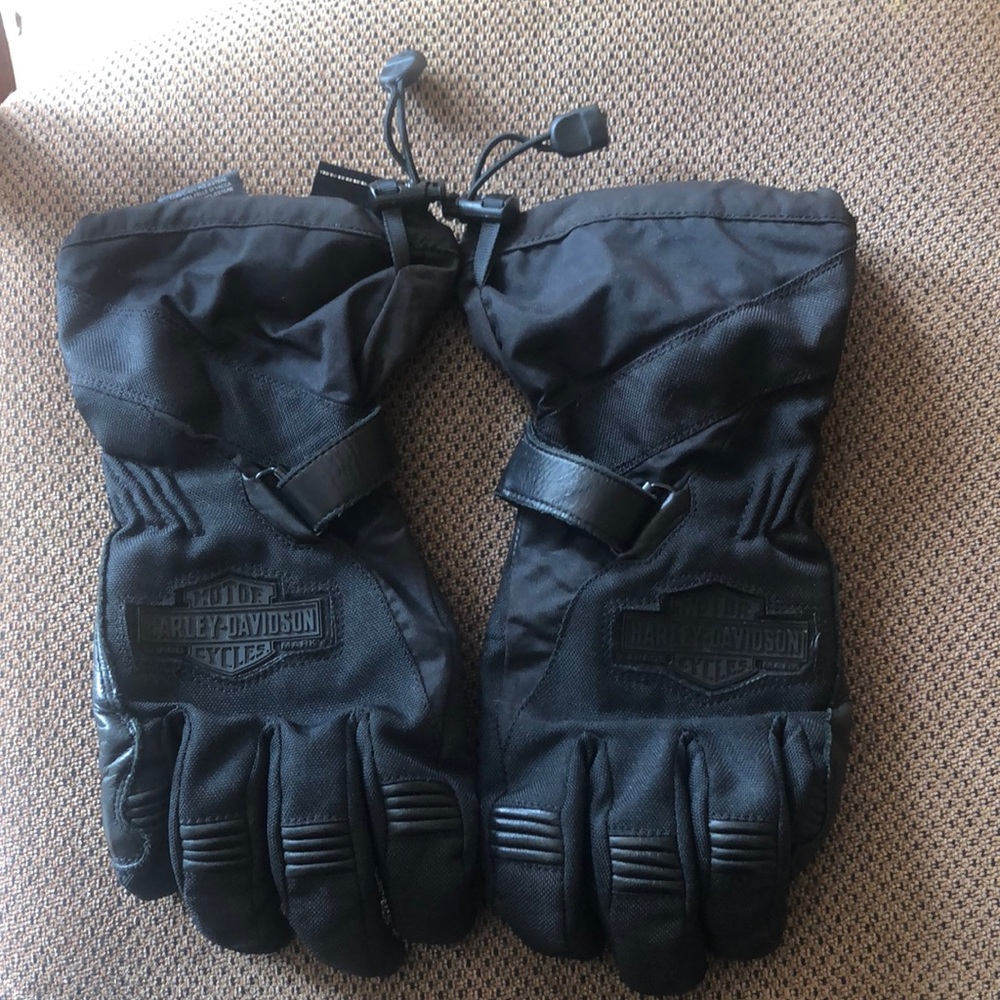 Harley Davidson waterproof riding gloves